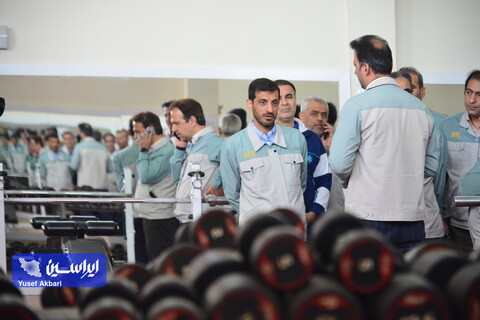 بازدید مدیرعامل فولاد مبارکه از مجتمع فولاد سبا