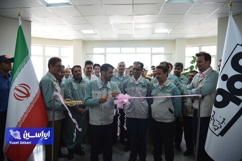 بازدید مدیرعامل فولاد مبارکه از مجتمع فولاد سبا و افتتاح سالن ورزشی و سالن آمفی تئاتر در این مجموعه