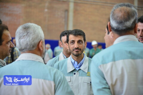 بازدید مدیرعامل فولاد مبارکه از مجتمع فولاد سبا و افتتاح سالن ورزشی و سالن آمفی تئاتر در این مجموعه