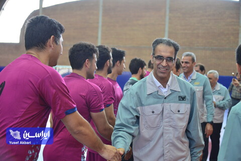 بازدید مدیرعامل فولاد مبارکه از مجتمع فولاد سبا و افتتاح سالن ورزشی و سالن آمفی تئاتر در این مجموعه