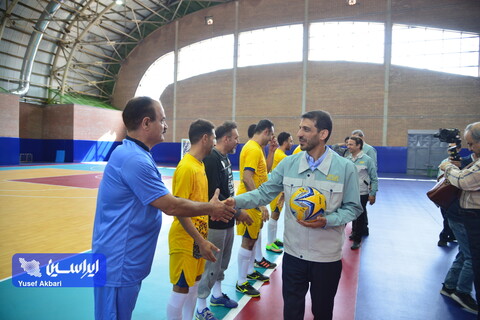 بازدید مدیرعامل فولاد مبارکه از مجتمع فولاد سبا و افتتاح سالن ورزشی و سالن آمفی تئاتر در این مجموعه