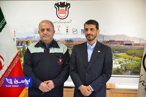 نشست صمیمی مدیرعامل فولادمبارکه با مدیرعامل ذوب آهن