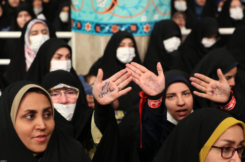 دیدار معلمان و فرهنگیان سراسر کشور با رهبر معظم انقلاب