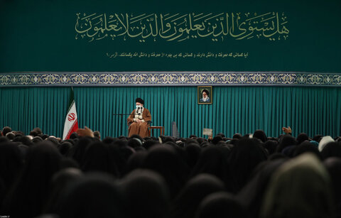 دیدار معلمان و فرهنگیان سراسر کشور با رهبر معظم انقلاب