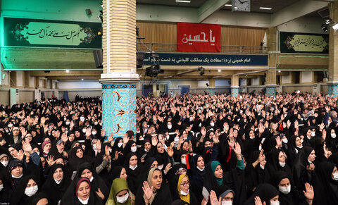 دیدار معلمان و فرهنگیان سراسر کشور با رهبر معظم انقلاب