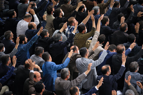 دیدار معلمان و فرهنگیان سراسر کشور با رهبر معظم انقلاب