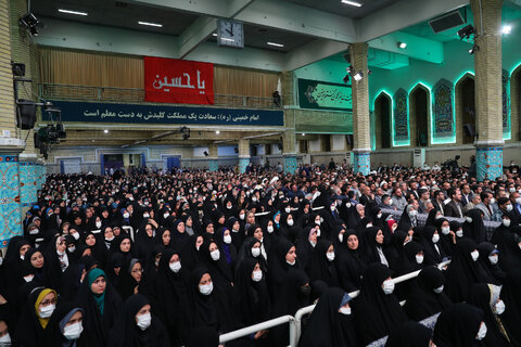 دیدار معلمان و فرهنگیان سراسر کشور با رهبر معظم انقلاب