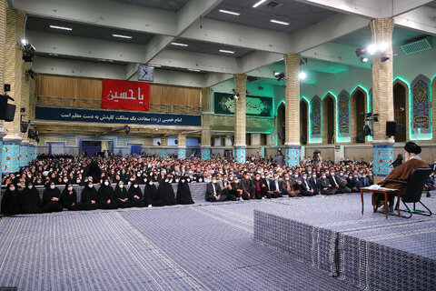 دیدار معلمان و فرهنگیان سراسر کشور با رهبر معظم انقلاب