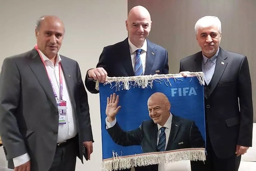 سفر دوباره رئیس فیفا به ایران
