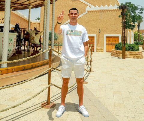 رونمایی کریستیانو رونالدو از رستوران جدیدش در عربستان