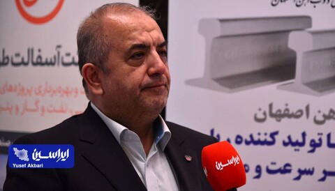تمام محورهای جدید خط آهن کشور با ریل ذوب آهن ساخته می‌شود