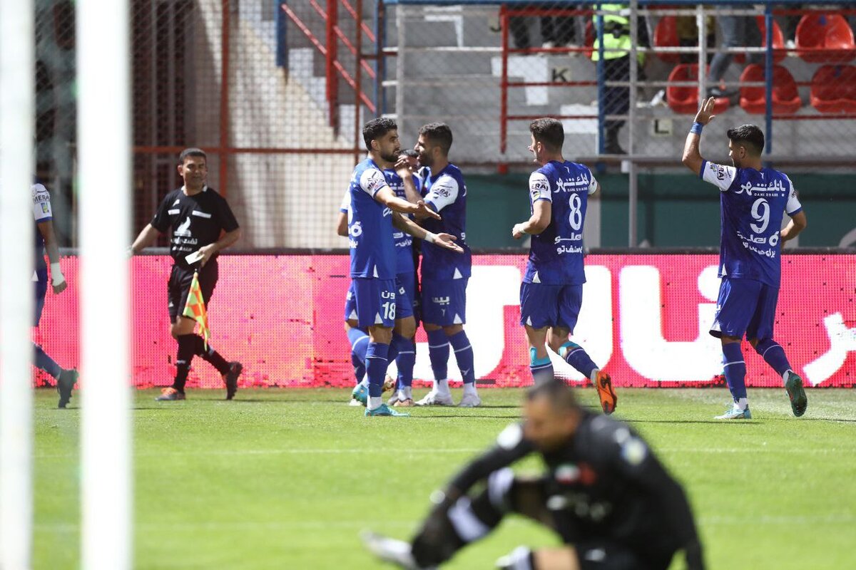 خلاصه بازی مس رفسنجان – استقلال/ کامبک بی‌فایده آبی‌ها