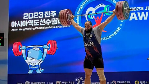 مدال نقره برای ملی‌پوش وزنه‌برداری