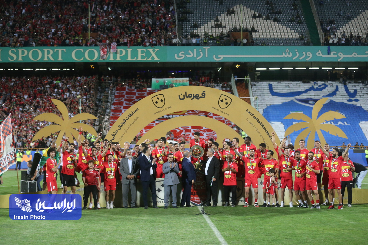 پرسپولیس دبل کرد/ در دربی فینال حذفی هم کام سرخ‌ها شیرین شد