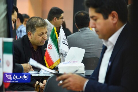 غرفه گروه فولاد مبارکه در دومین روز از هفتمین نمایشگاه بین‌المللی معدن، صنایع معدنی و تجهیزات وابسته کرمان