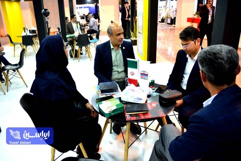 غرفه گروه فولاد مبارکه در سومین روز از هفتمین نمایشگاه بین‌المللی معدن، صنایع معدنی و تجهیزات وابسته کرمان