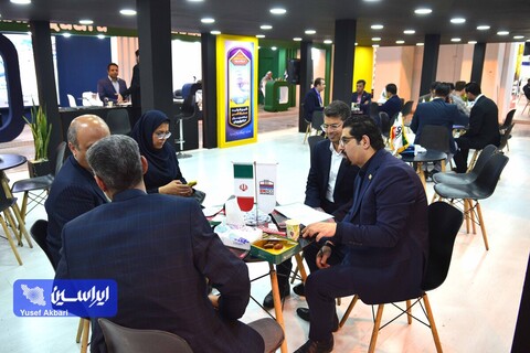 غرفه گروه فولاد مبارکه در سومین روز از هفتمین نمایشگاه بین‌المللی معدن، صنایع معدنی و تجهیزات وابسته کرمان