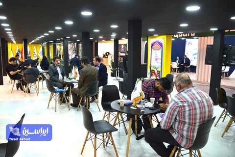 غرفه گروه فولاد مبارکه در سومین روز از هفتمین نمایشگاه بین‌المللی معدن، صنایع معدنی و تجهیزات وابسته کرمان