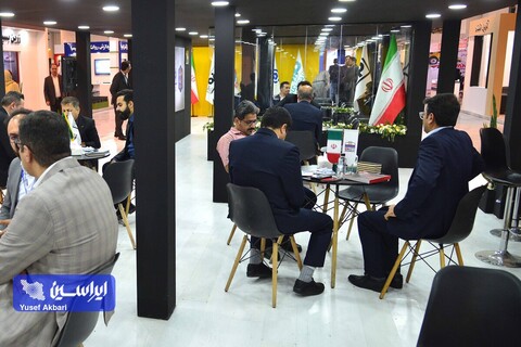 غرفه گروه فولاد مبارکه در سومین روز از هفتمین نمایشگاه بین‌المللی معدن، صنایع معدنی و تجهیزات وابسته کرمان