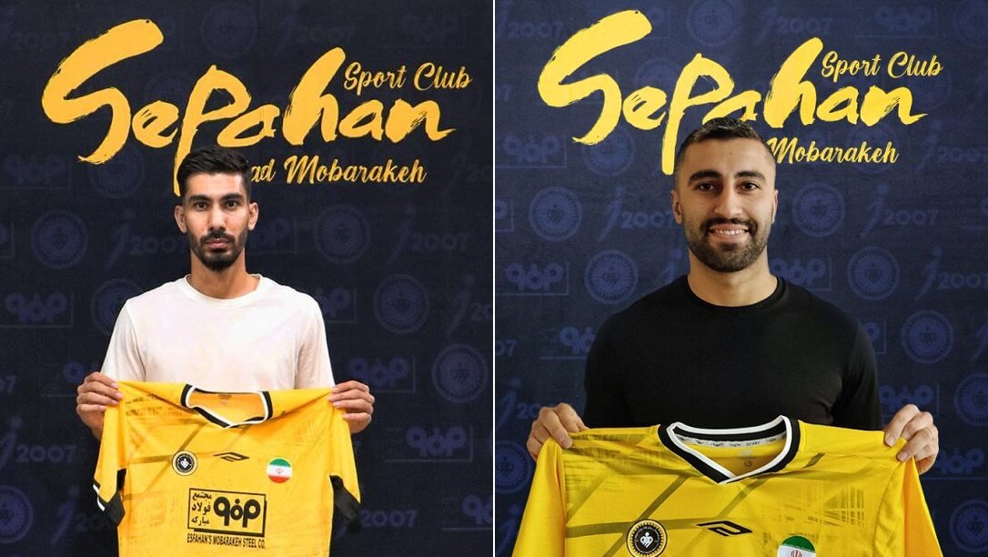 کارنامه پربار دو ستاره جدید خط حمله سپاهان/ لژیونرهای بلژیک و روسیه و ستاره‌های سابق ذوب‌آهن در جمع طلایی‌پوشان