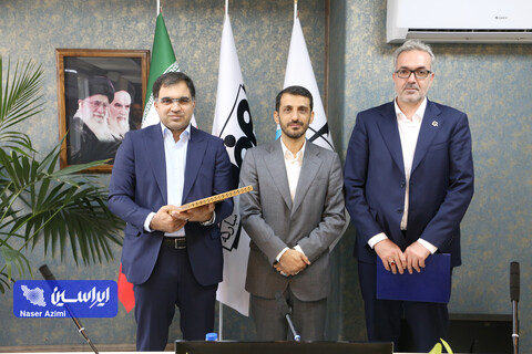 مراسم تکریم و معارفه مدیرعامل هلدینگ فولاد متیل