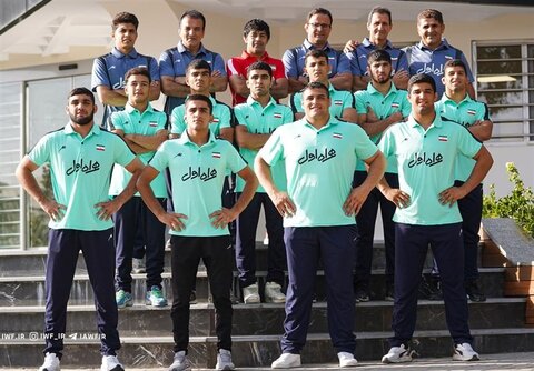 قهرمانی تیم ملی کشتی جوانان در آسیا