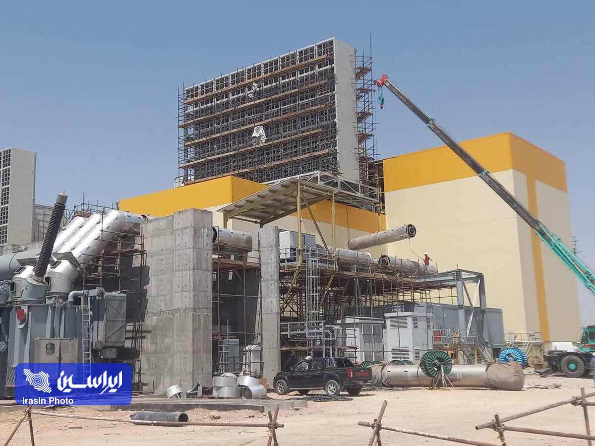 فاز دوم گازی نیروگاه شماره ۲ سیکل ترکیبی چادرملو به زودی راه‌اندازی می‌شود