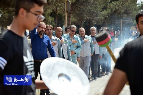 مراسم عزاداری حضرت اباعبدالله الحسین علیه السلام  در مجتمع فولاد سبا