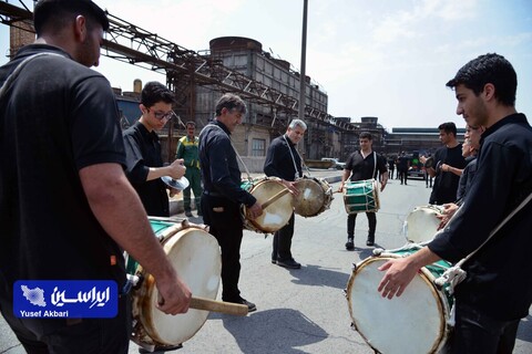 مراسم عزاداری حضرت اباعبدالله الحسین علیه السلام  در مجتمع فولاد سبا