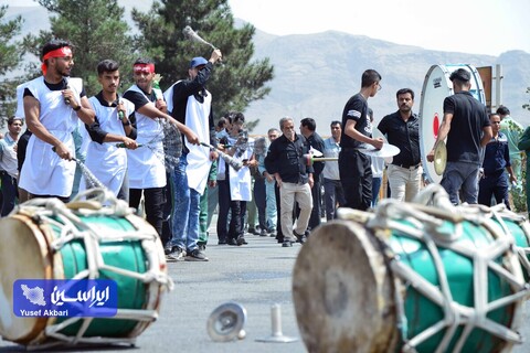 مراسم عزاداری حضرت اباعبدالله الحسین علیه السلام  در مجتمع فولاد سبا