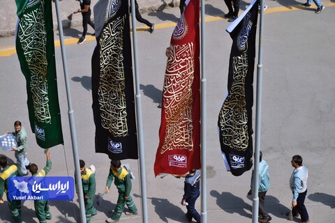 مراسم عزاداری حضرت اباعبدالله الحسین علیه السلام  در مجتمع فولاد سبا