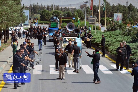 مراسم عزاداری حضرت اباعبدالله الحسین علیه السلام  در مجتمع فولاد سبا