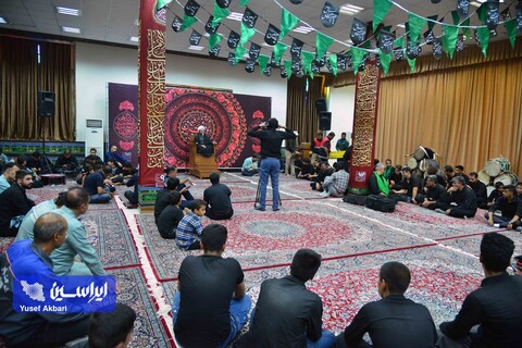 مراسم عزاداری حضرت اباعبدالله الحسین علیه السلام  در مجتمع فولاد سبا