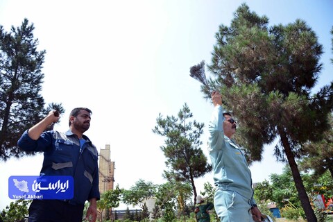 مراسم عزاداری حضرت اباعبدالله الحسین علیه السلام  در مجتمع فولاد سبا