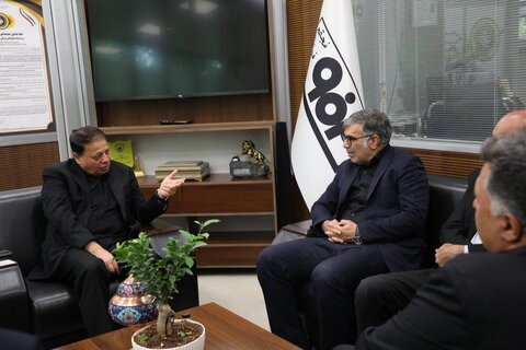 دیدار مدیرعامل سپاهان و رئیس هیئت فوتبال