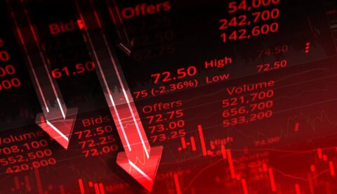 افت ۵۹۷۵ واحدی شاخص بورس در معاملات دومین روز هفته