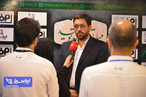 غرفه گروه فولاد مبارکه در دومین روز از نمایشگاه بین‌المللی قطعات، لوازم و مجموعه‌های خودرو