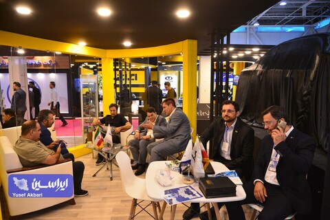 غرفه گروه فولاد مبارکه در دومین روز از نمایشگاه بین‌المللی قطعات، لوازم و مجموعه‌های خودرو