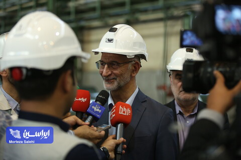 بازدید معاون وزیر صمت از فولاد مبارکه