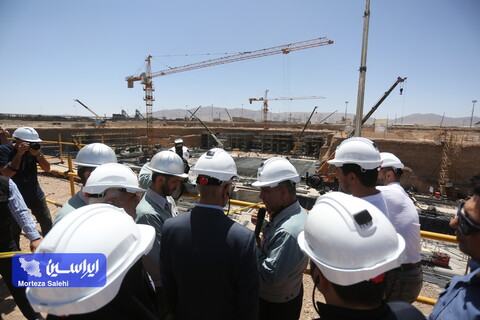 بازدید معاون وزیر صمت از فولاد مبارکه