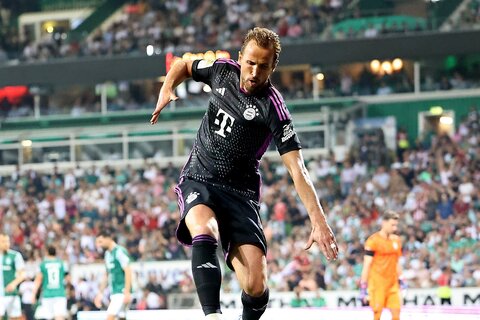 اولین گل هری کین با پیراهن بایرن‌مونیخ