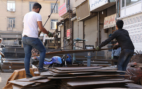 بهار بازار آهن آلات، سبز نبود