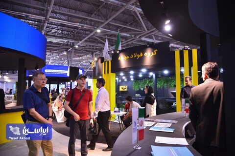 غرفه فولاد مبارکه در دومین روز از پانزدهمین نمایشگاه بین‌المللی متالکس