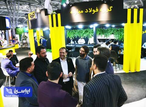 غرفه فولاد مبارکه در دومین روز از پانزدهمین نمایشگاه بین‌المللی متالکس