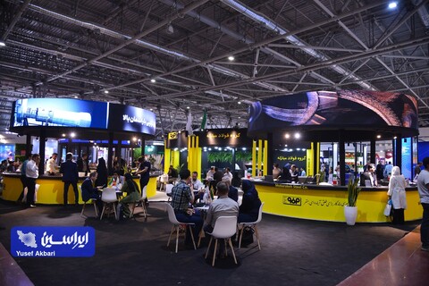 غرفه فولاد مبارکه در دومین روز از پانزدهمین نمایشگاه بین‌المللی متالکس