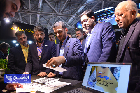 بازدید مدیرعامل فولادمبارکه از پانزدهمین نمایشگاه متالکس