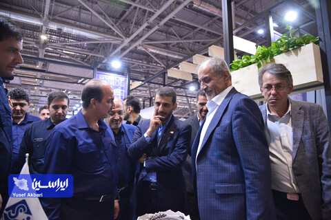 بازدید مدیرعامل فولادمبارکه از پانزدهمین نمایشگاه متالکس