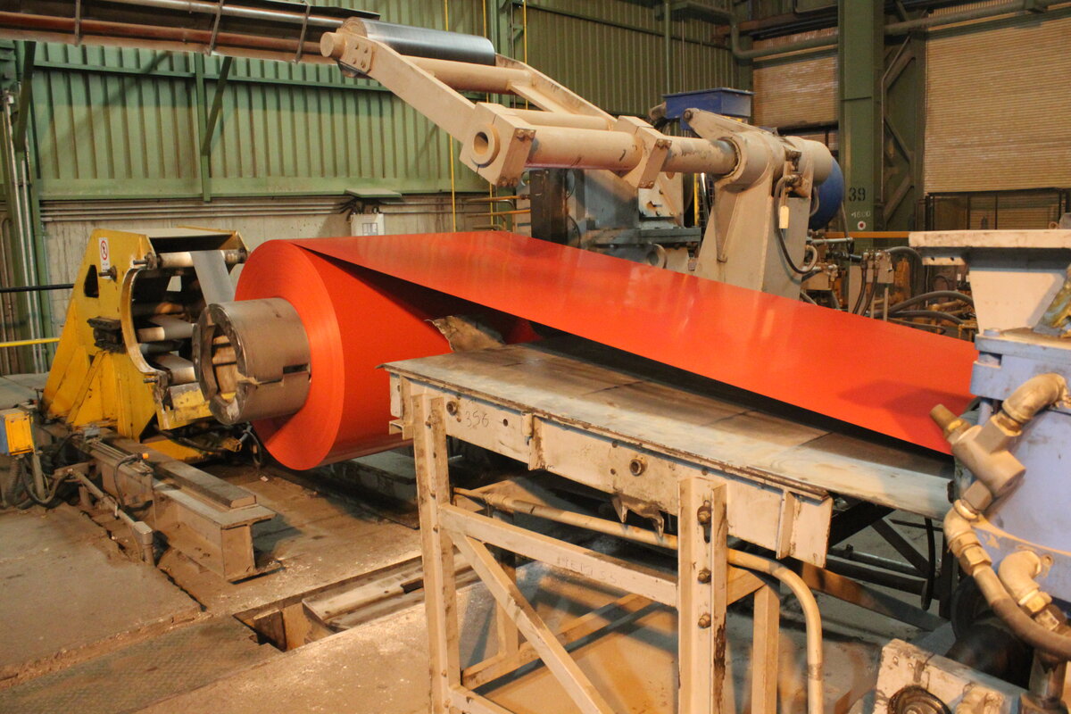 ارتقای کیفیت ورق رنگی فولاد مبارکه به ۹۸.۰۶ درصد