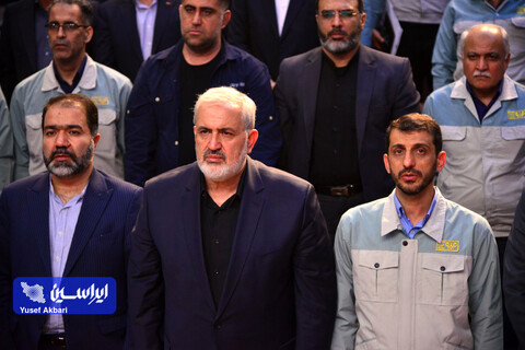 جلسه گردهمایی مدیران فولاد مبارکه با حضور وزیر صمت و استاندار اصفهان