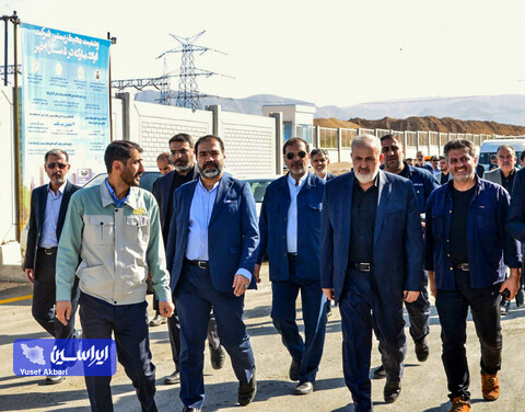 بازدید وزیر صمت از خطوط تولید و پروژه‌های توسعه‌ فولاد مبارکه